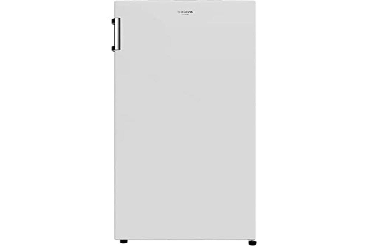 Cecotec Réfrigérateur 1 Porte Bolero CoolMarket 1D 242 White, 242 Litres, Hauteur 143,4 cm, Économie d’Énergie, Fonction Auto Defrost, Tiroir Produits Frais, Porte Réversible, Blanc