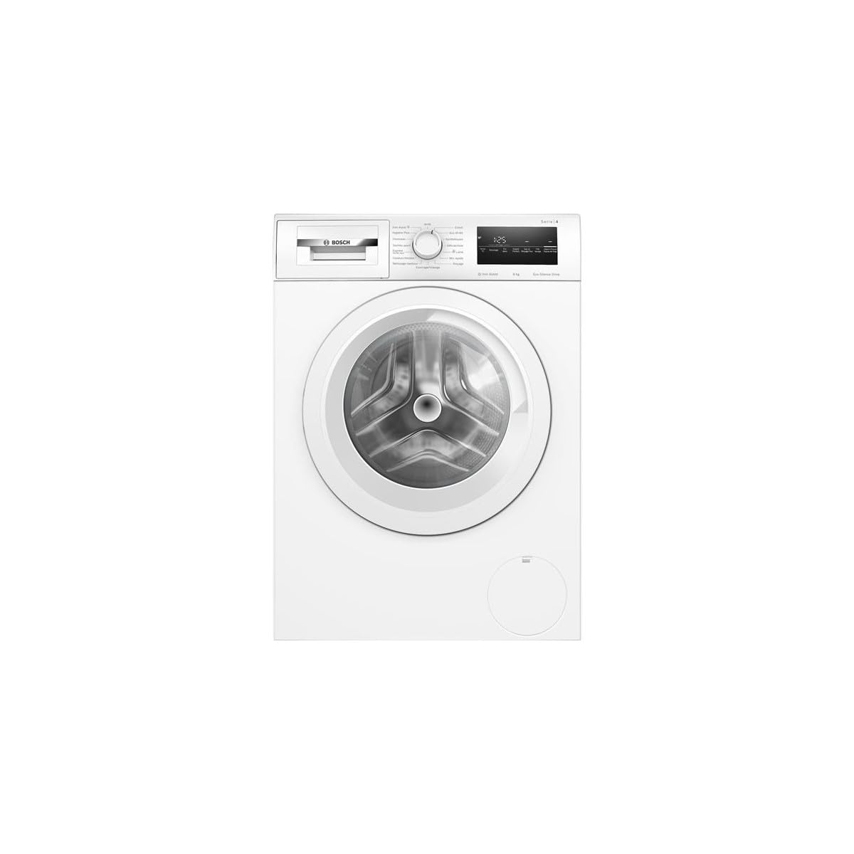 Lave linge Série 4 hublot, 8 kg, 1400 trs/min, Blanc