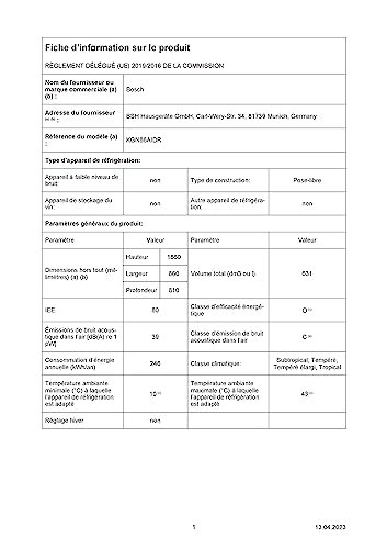 Bosch KGN86AIDR, Série 6, Réfrigérateur Combiné Pose-Libre, 186 x 86 cm, Inox Anti Trace de Doigts