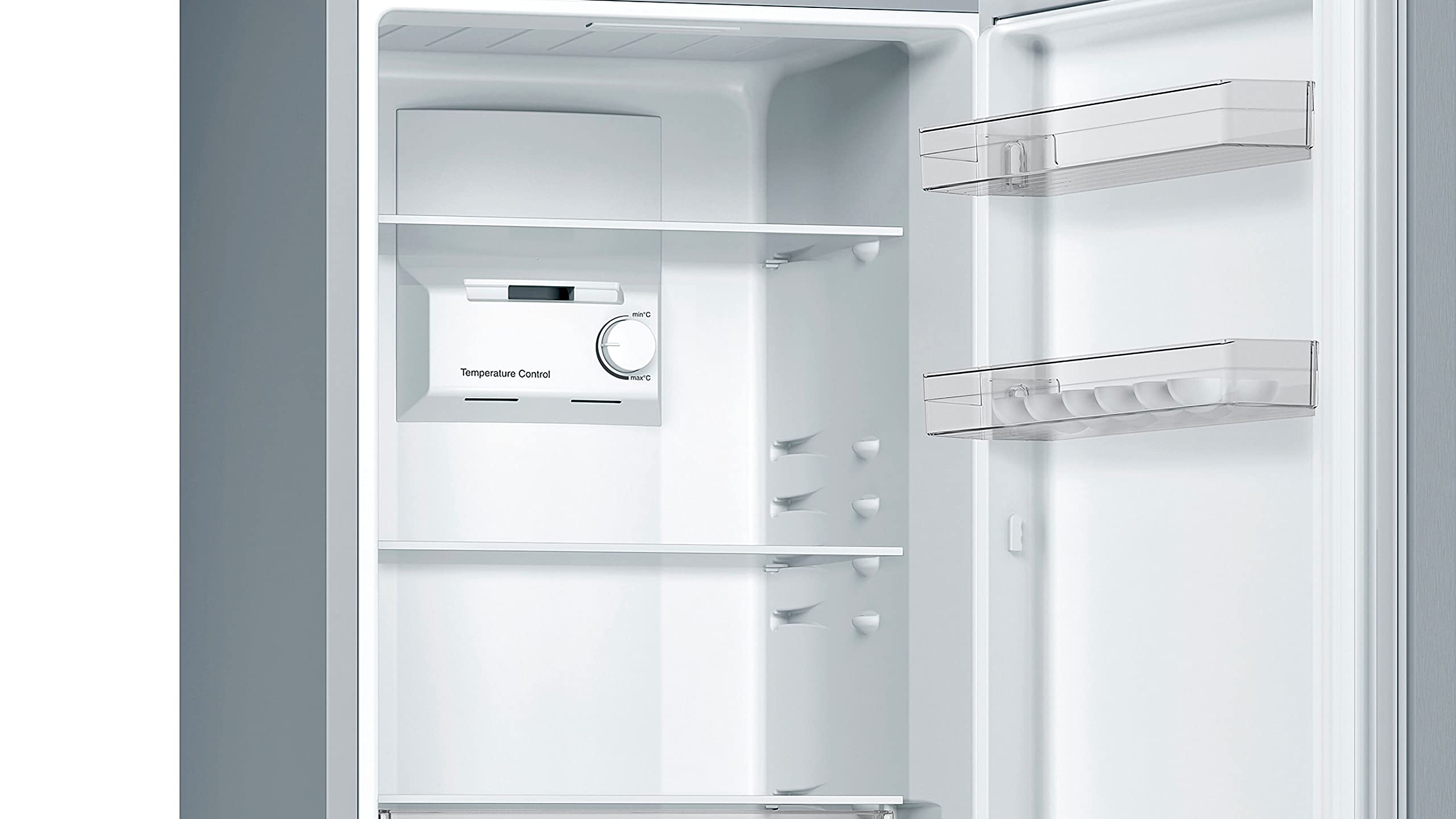 Bosch KGN33NLEB Série 2 Réfrigérateur combiné pose-libre - 282L - L 60cm x H 176cm - Inox
