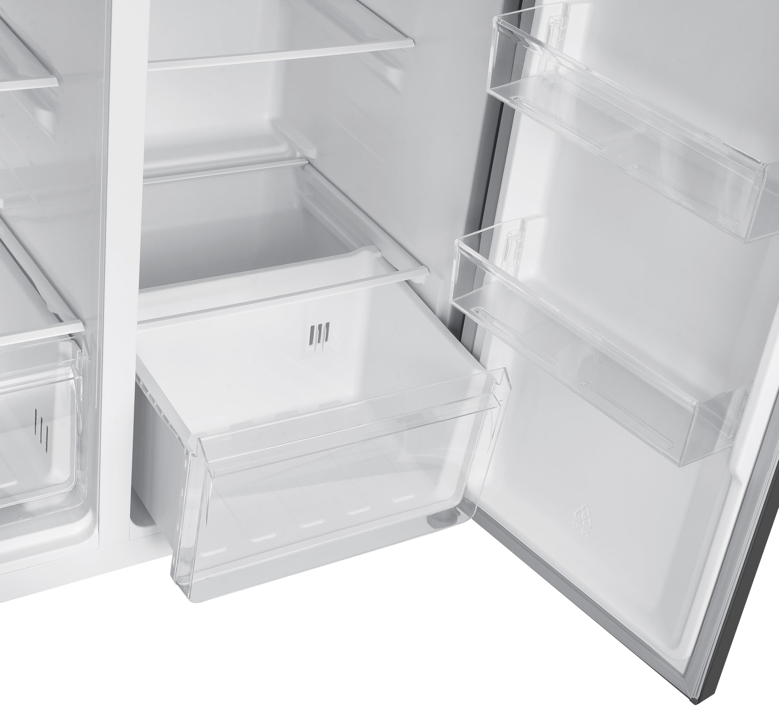 GEDTECH Réfrigérateur multi-portes GSBS510IXT 510L (324L + 181L) - Inox