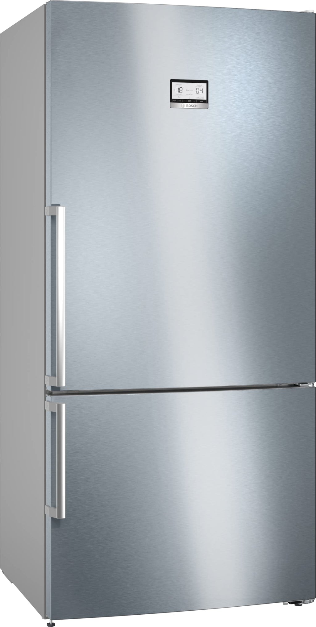 Bosch KGN86AIDR, Série 6, Réfrigérateur Combiné Pose-Libre, 186 x 86 cm, Inox Anti Trace de Doigts