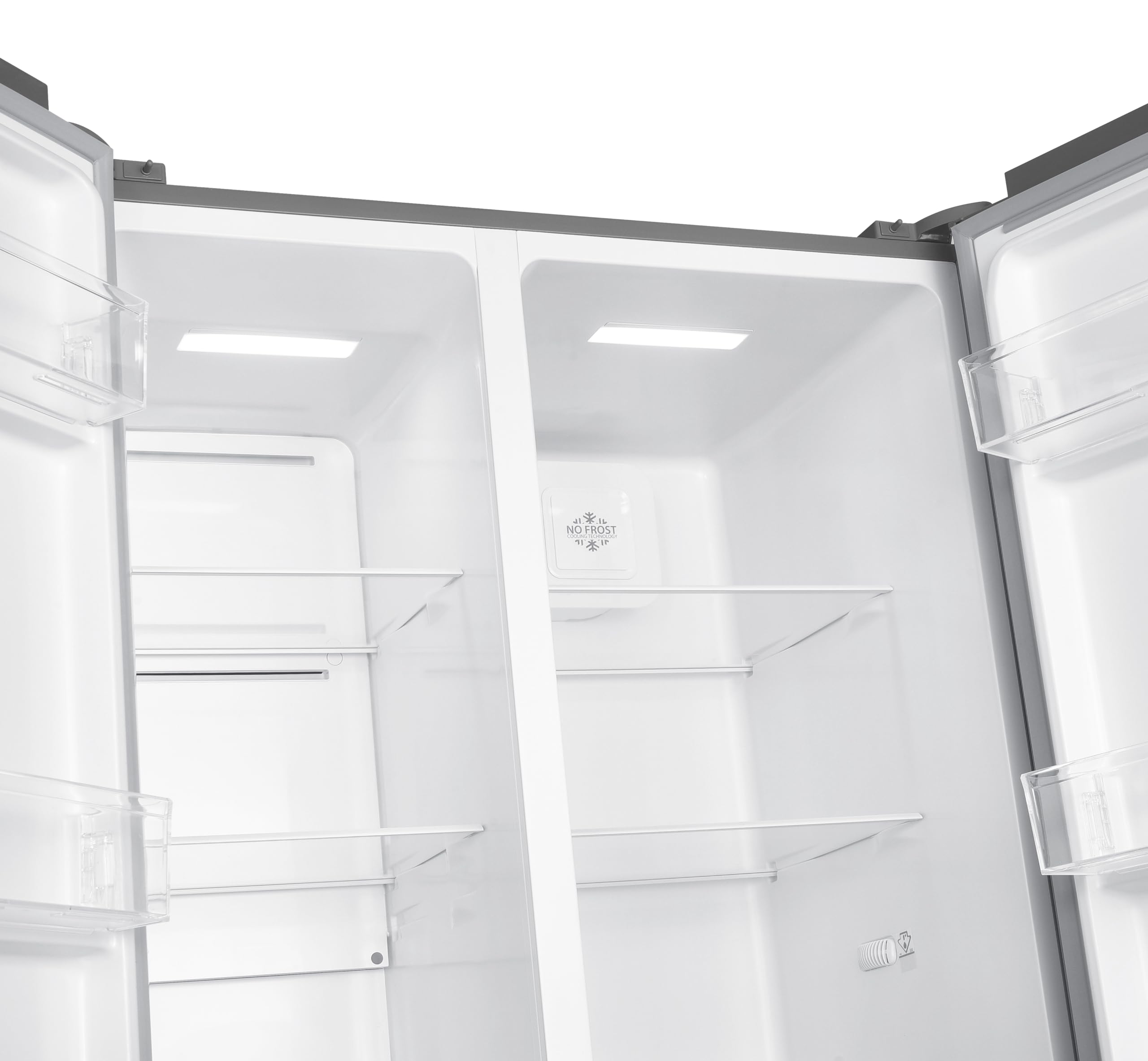 GEDTECH Réfrigérateur multi-portes GSBS510IXT 510L (324L + 181L) - Inox