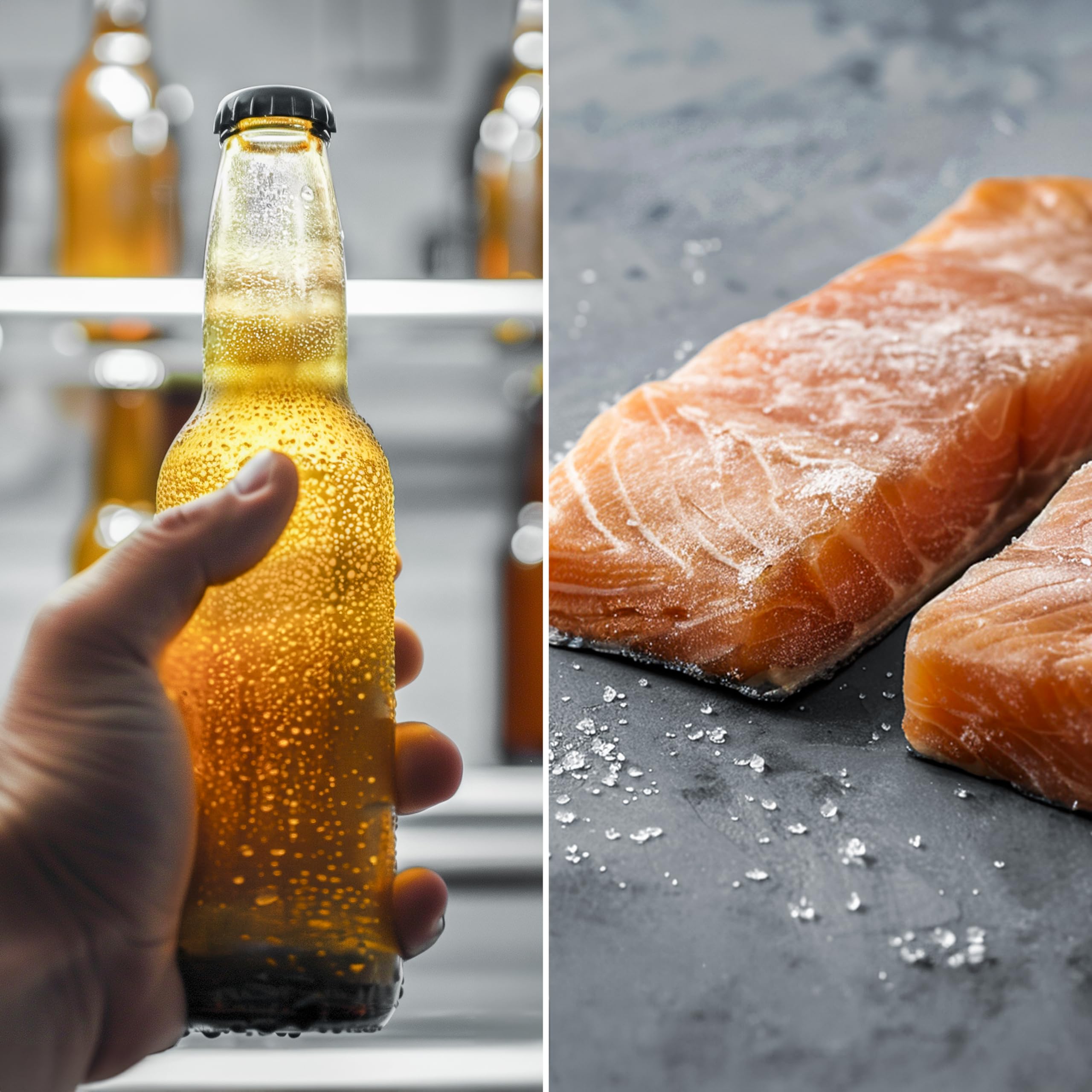 Cecotec Réfrigérateur à Double Porte en Inox avec Distributeur d'Eau de 510 L Bolero CoolMarket FD 510 WD Inox E. 183 cm de Hauteur, 84 cm de Largeur, Moteur Inverter Plus, NoFrost Total